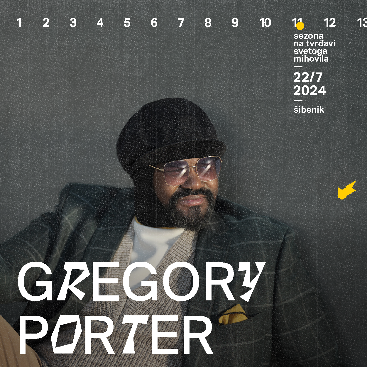 Veliki povratak glazbene zvijezde u Hrvatsku: Gregory Porter u srpnju na šibenskoj Tvrđavi sv. Mihovila!