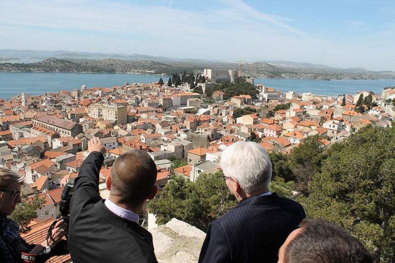 Josipović u Šibeniku: ‘Tvrđava Barone je projekt od značaja za cijelu Hrvatsku’