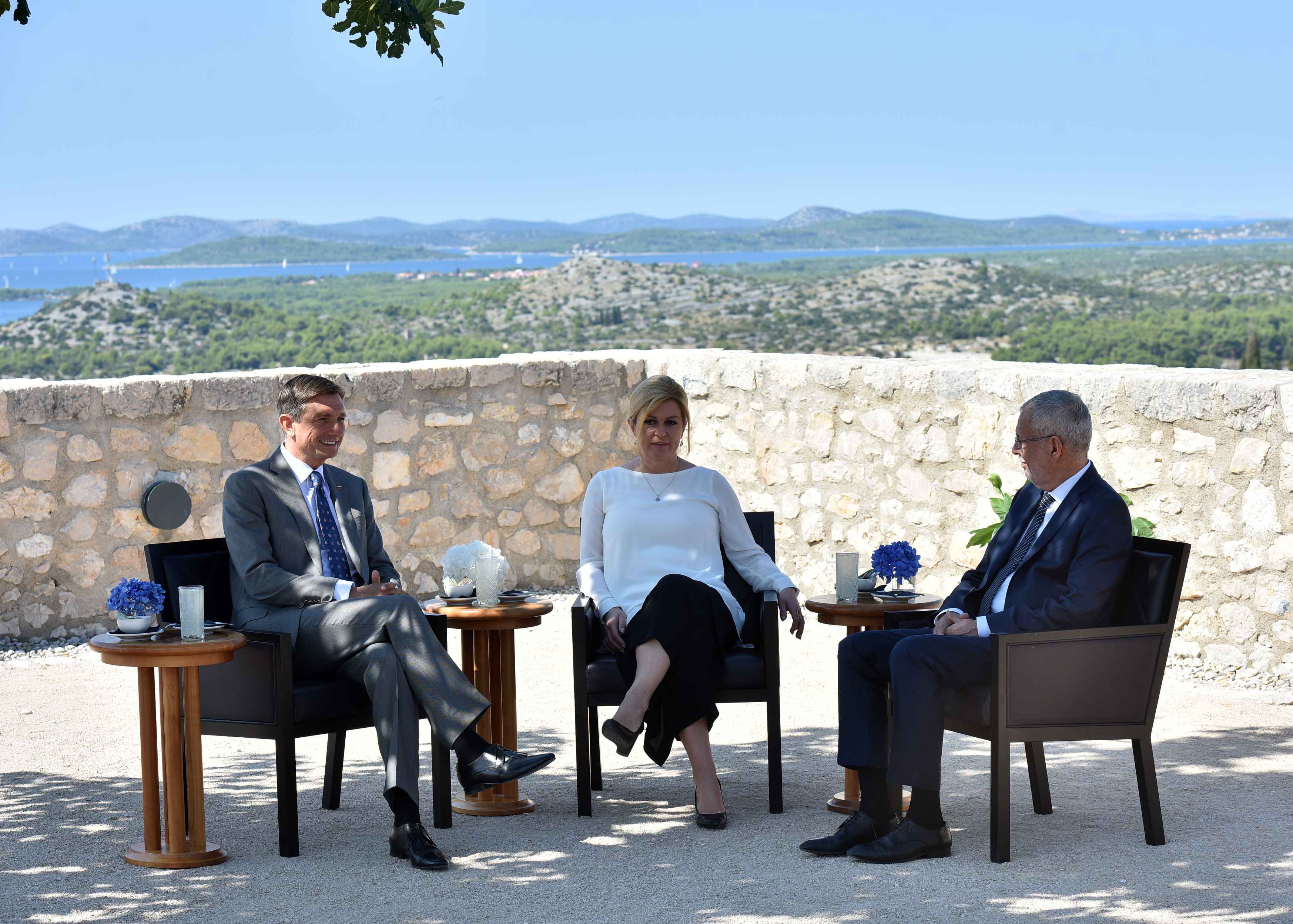 Na Tvrđavi Barone trilateralni sastanak predsjednika Hrvatske, Slovenije i Austrije
