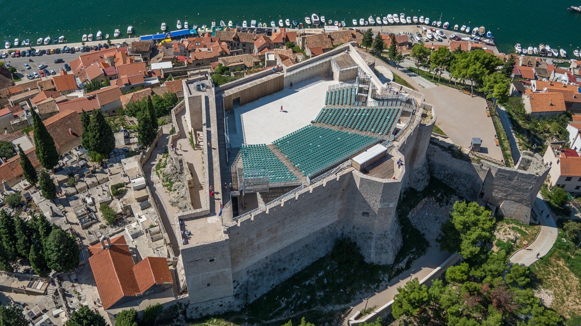 Tvrđava Sv. Mihovila, Šibenik, Hrvatska