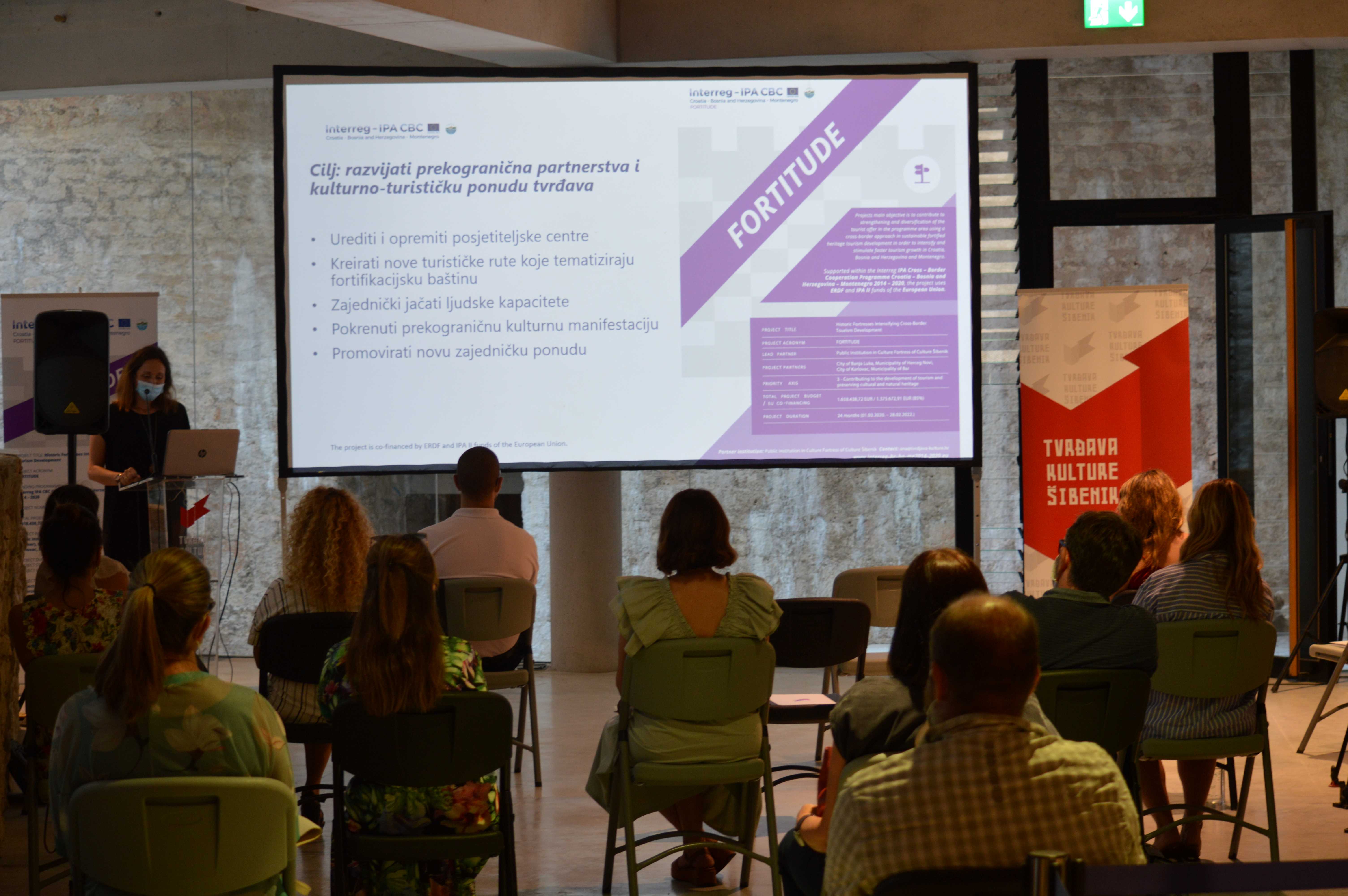 4th EU project at St. Michael's Fortress – Fortress of Culture presented FORTITUDE