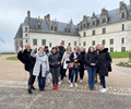 Good job in France:  In the old castles we sought out new ideas of heritage management