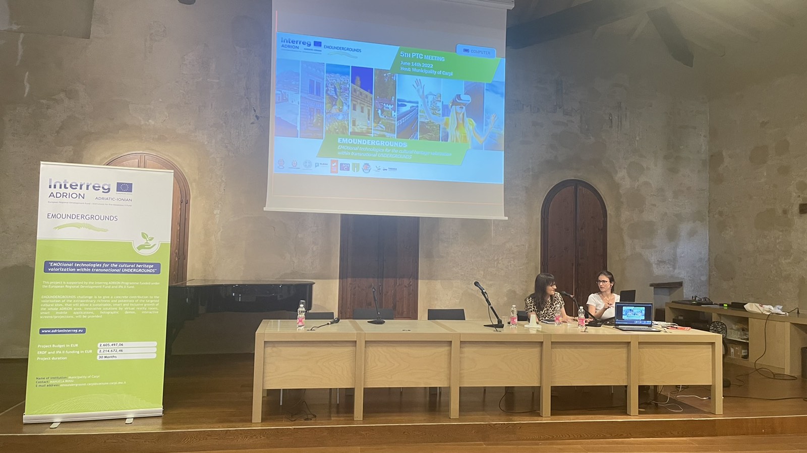 The 5th, the last, but first live project meeting of EMOUNDERGROUNDS was held!