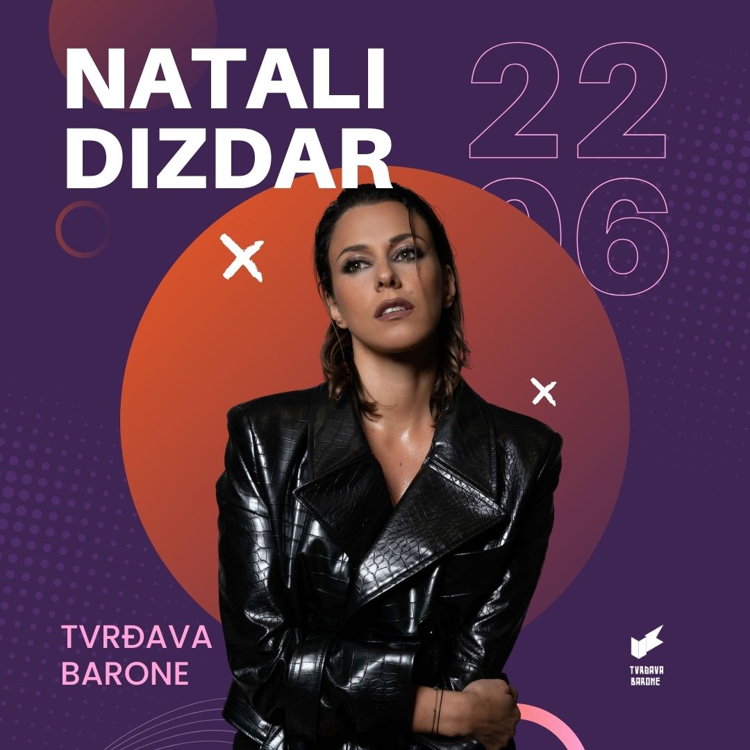 Vrhunska vokalistica stiže u Šibenik: Natali Dizdar u lipnju na Tvrđavi Barone!