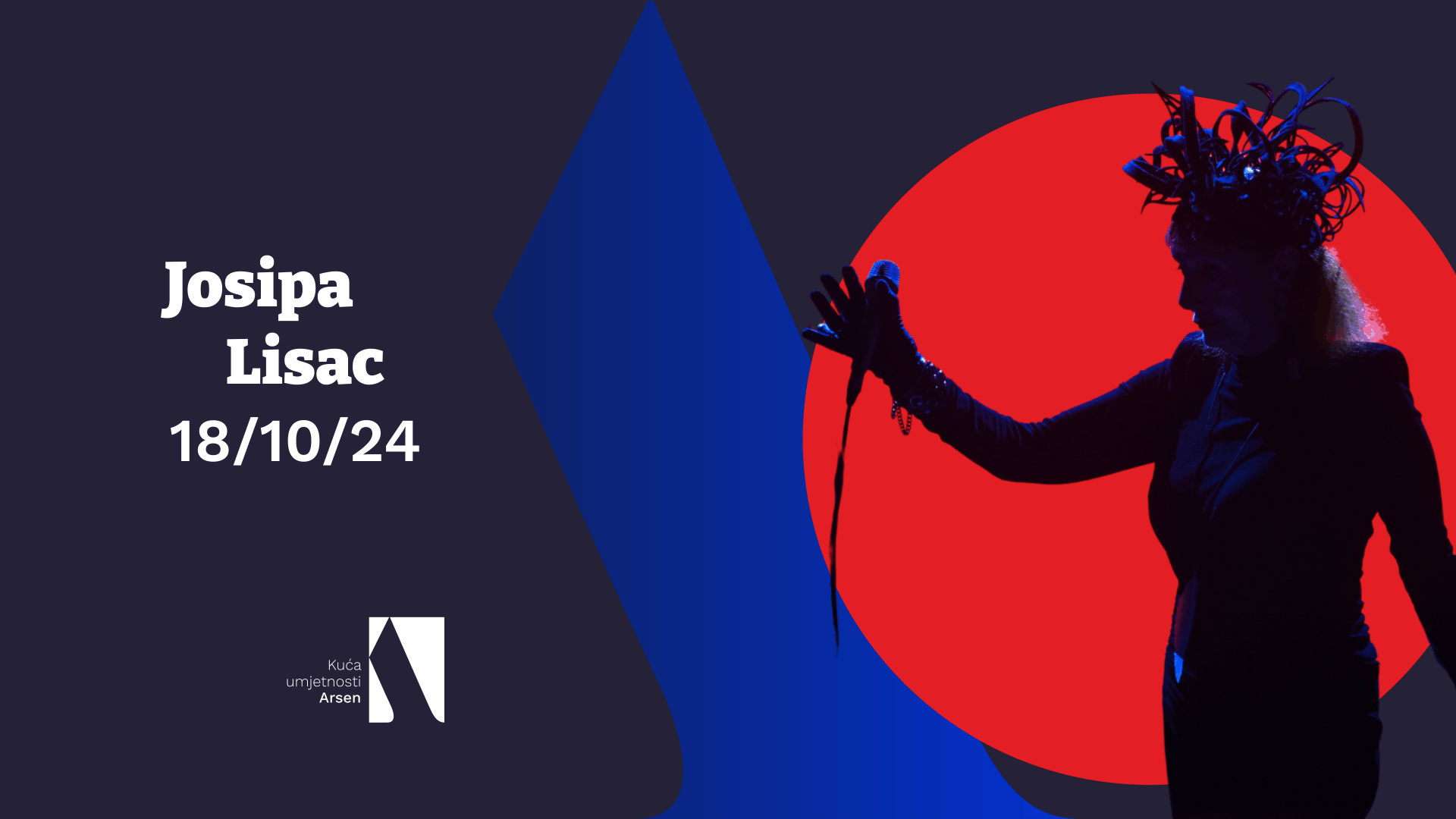 Josipa Lisac otvara novu koncertnu sezonu u Kući umjetnosti Arsen!