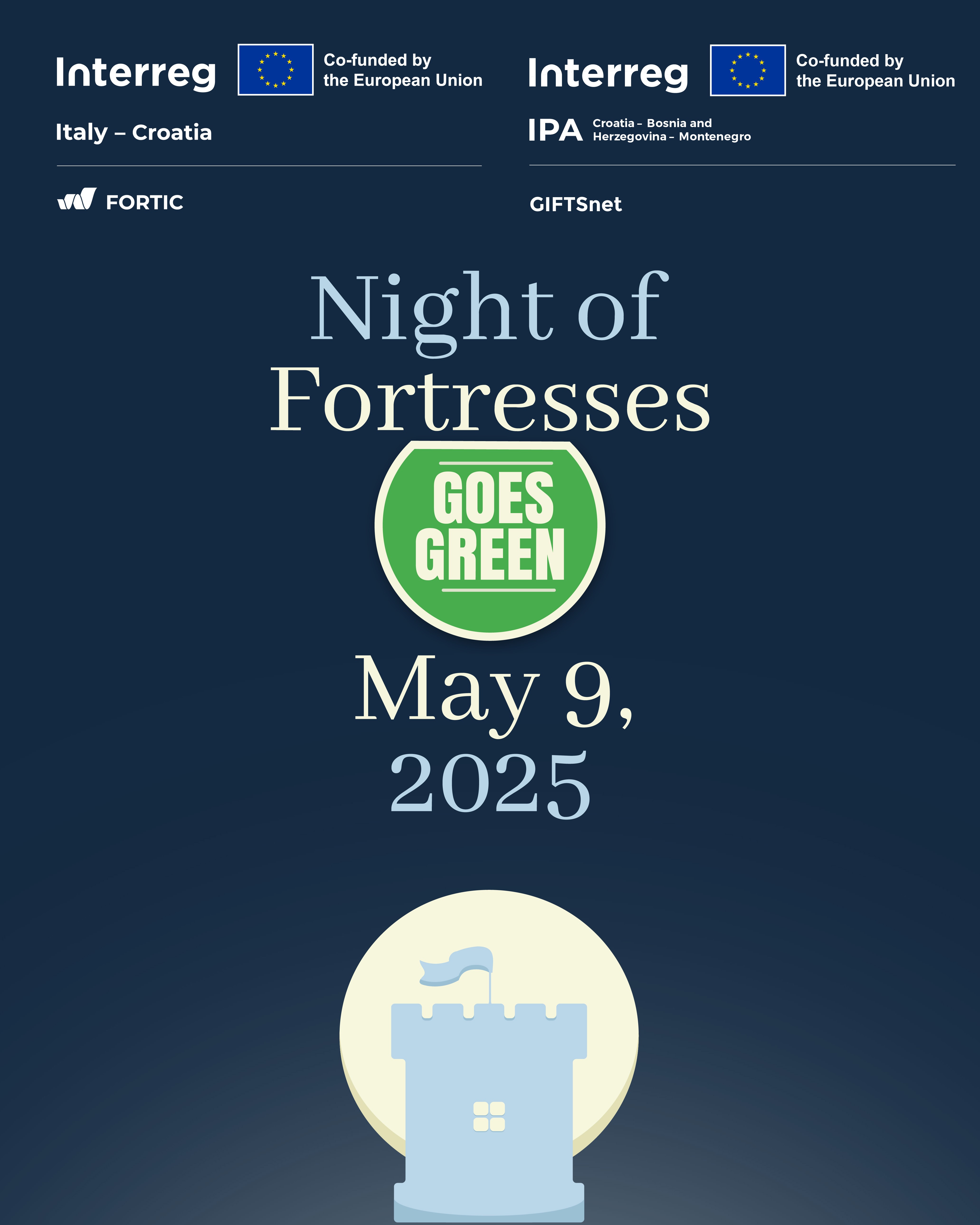 Održana manifestacija Night of Fortresses Goes Green: kulturna baština i održivost povezale 75 lokaliteta u 10 europskih zemalja